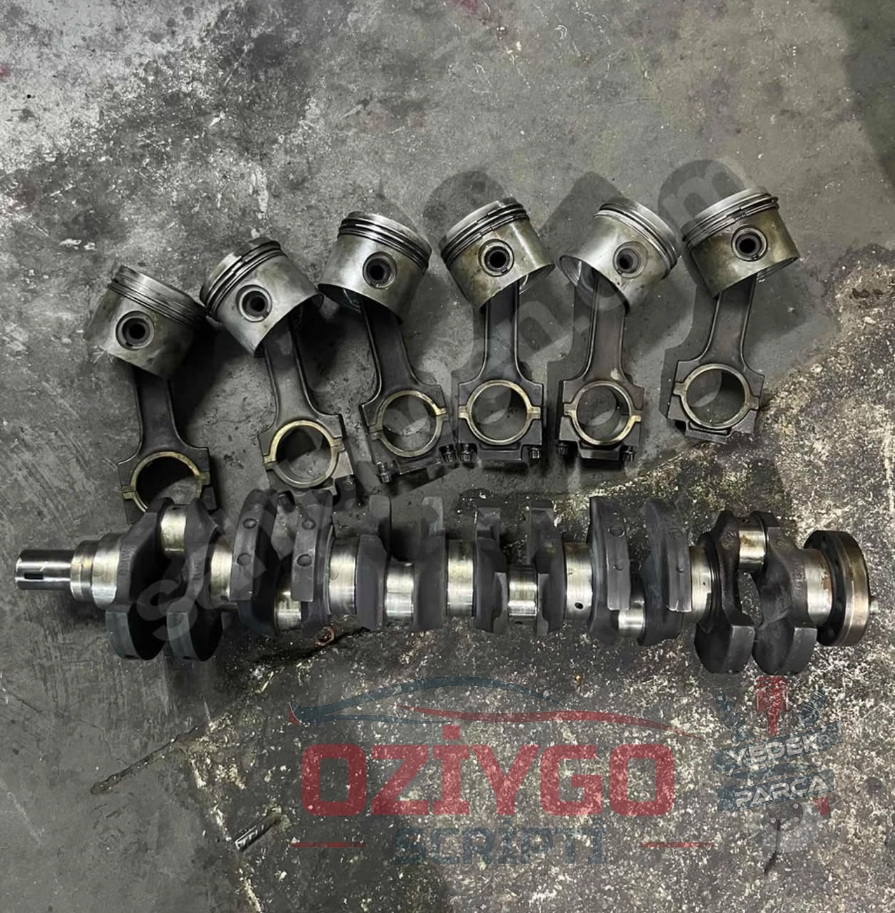 BMW E30 E34 M20 B20 TERTEMİZ KOL PİSTON TAKIMI